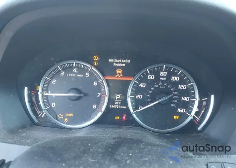 2014 Acura Mdx Technology Package из США, поврежденный, VIN 5FRYD4H48EB024804